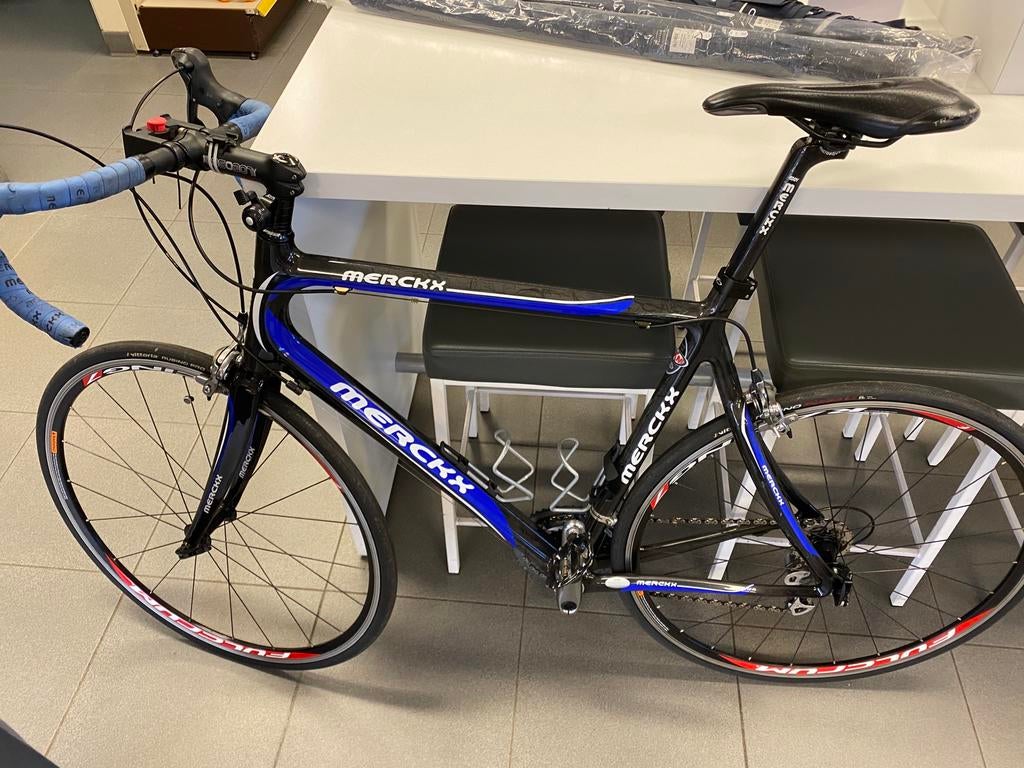 Eddy Merckx koersfiets, Ophalen, Zo goed als nieuw
