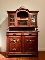 Klassieke buffetkast, Ophalen, Klassiek, antiek, Gebruikt, Glas