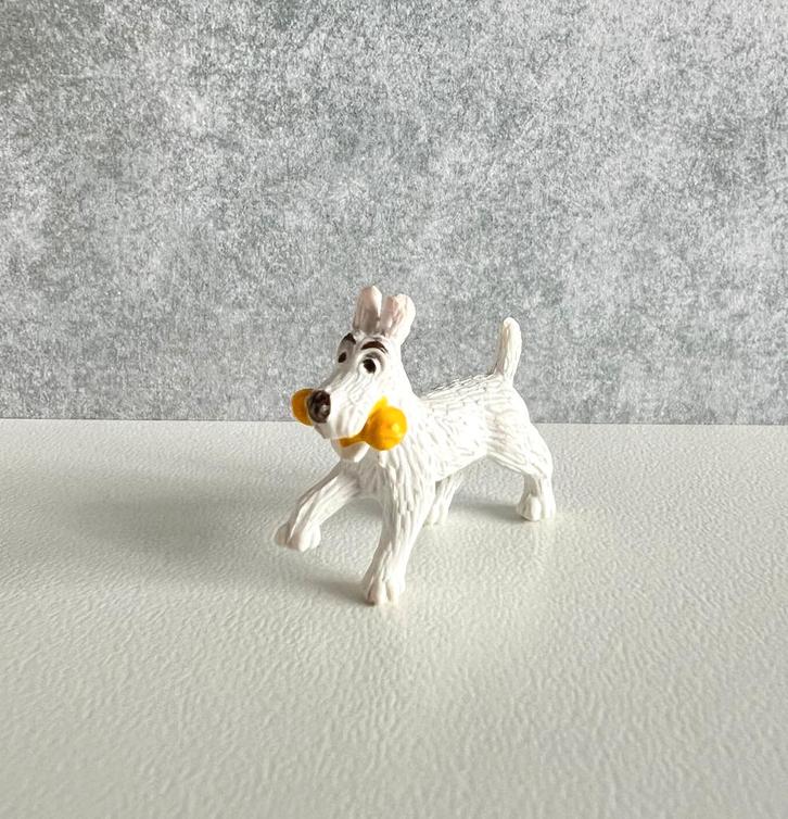 Figurine Milou - Tintin Esso 1973, Collections, Personnages de BD, Utilisé, Statue ou Figurine, Tintin, Enlèvement ou Envoi