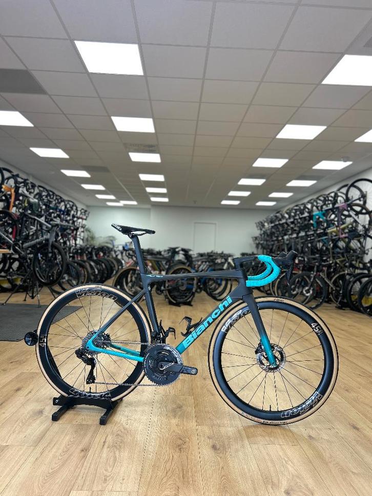 Bianchi Specialissima RC Di2 Dura Ace Carbon Racefiets, Sport en Fitness, Wielrennen, Zo goed als nieuw, Ophalen