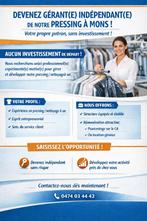 gérant indépendant pour un pressing / nettoyage à sec, Offres d'emploi, 33 - 40 heures, Freelance ou Intérim