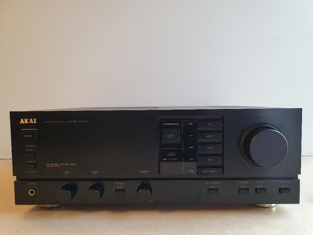 Akai Integrated Stereo Amplifier AM-32, TV, Hi-fi & Vidéo, Enlèvement ou Envoi, Akai
