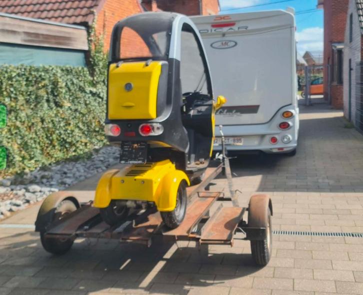 Motortrailer trike , driewieler, can-am aanhangwagen, Auto diversen, Aanhangers en Bagagewagens, Ophalen