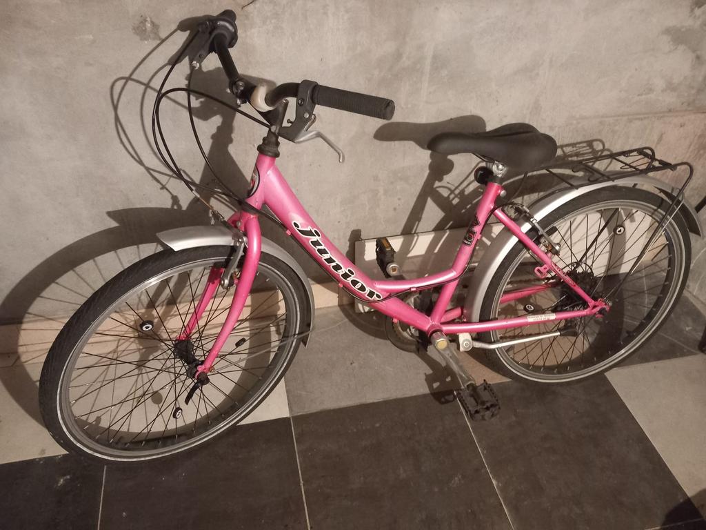 Meisjes fiets roze, Ophalen of Verzenden, Zo goed als nieuw
