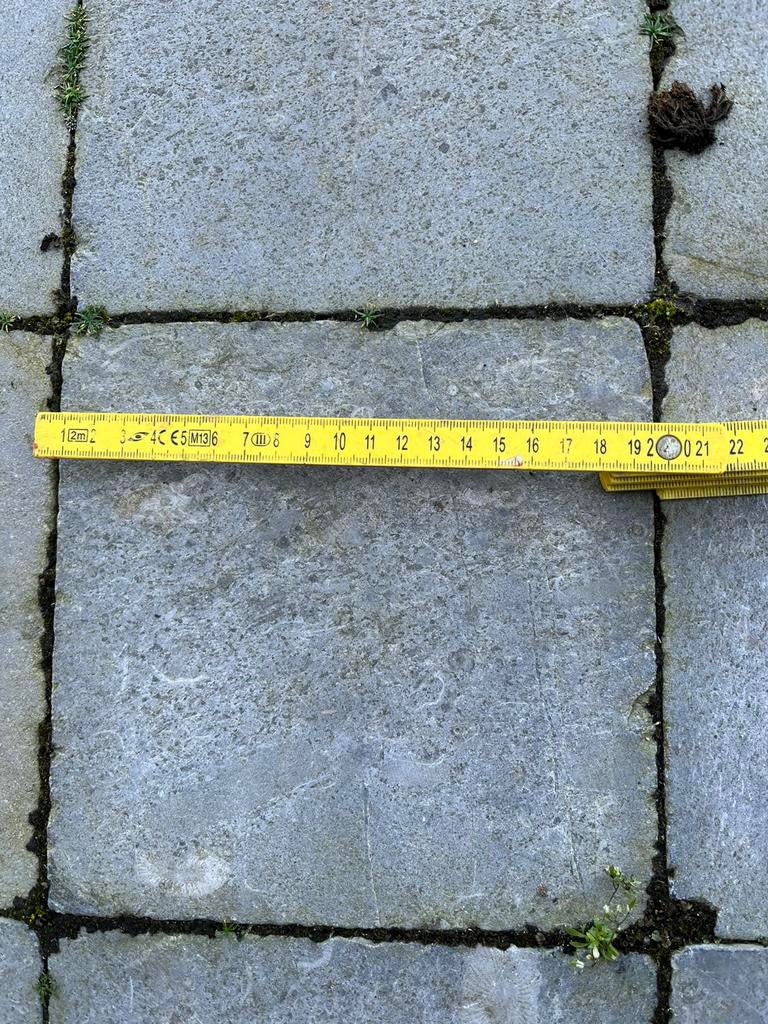 Arduin tegel 20x20x2, Tuin en Terras, Tegels en Klinkers, Ophalen, Gebruikt, Overige typen, Natuursteen