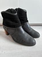 Wolky leren enkellaarsjes maat 42, Zwart, Lage of Enkellaarzen, Ophalen of Verzenden, Gedragen