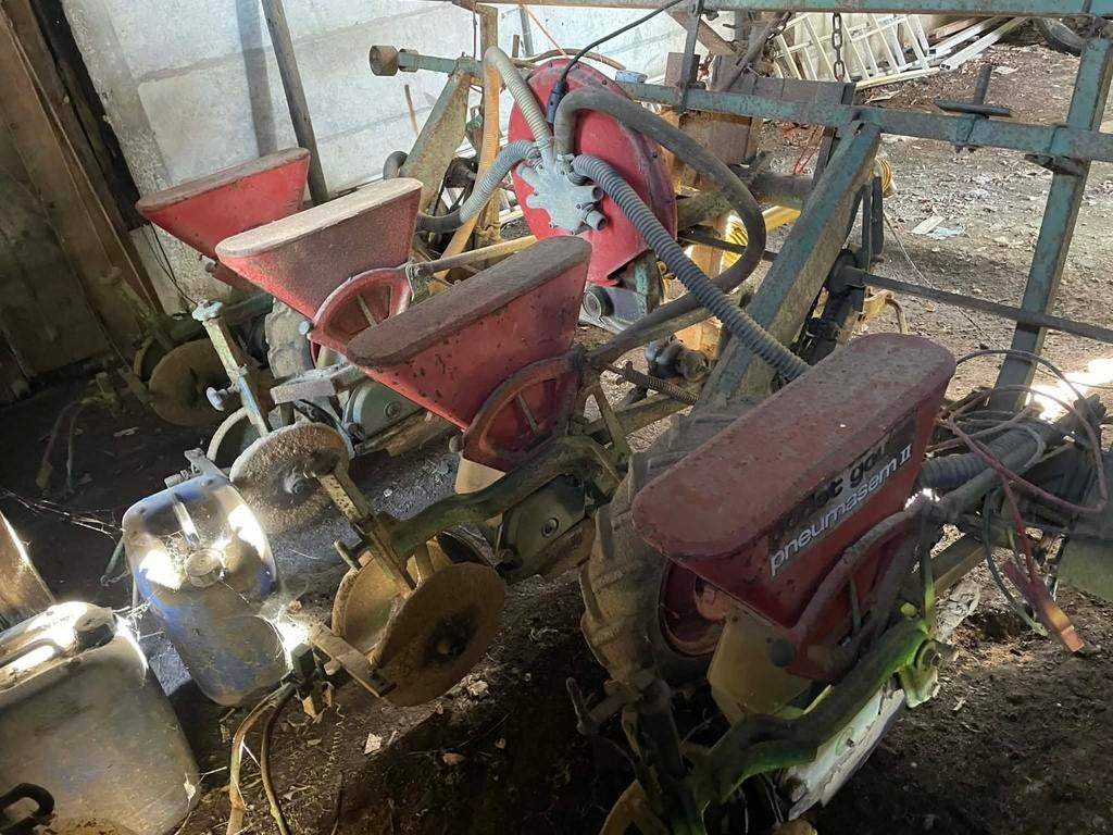 Maisplanter/zaaimachine, Ophalen