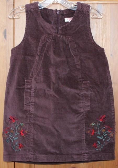 Schattig velours kleedje in maat 104, Meisje, Ophalen of Verzenden, Zo goed als nieuw, Jurk of Rok