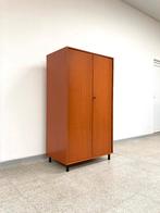 Vintage mid-century teak kleerkast 1960's, Huis en Inrichting, Kasten | Kleerkasten, Ophalen, Gebruikt, Teakhout, Vintage