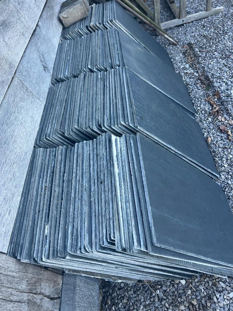 carrelage de terrasse en ardoise 600X400, 60 cm ou plus, Carrelage de sol, Enlèvement, Utilisé