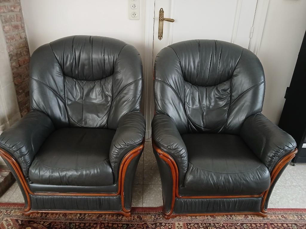 Lederen salon, Ophalen, Gebruikt