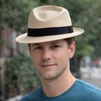 Handgemaakte Panama hoed Ecuador, Kleding | Heren, Hoeden en Petten, Ophalen of Verzenden, Zo goed als nieuw, Hoed