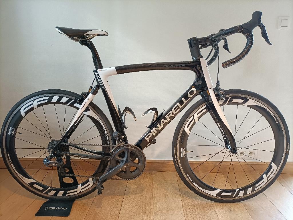 RACEFIETS PINARELLO DOGMA 8KS, 28 inch, Velgrem, Zo goed als nieuw, Meer dan 20 versnellingen