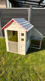 Speelhuisje Smoby met buitenkeukentje, Kinderen en Baby's, Ophalen, Gebruikt, Kunststof