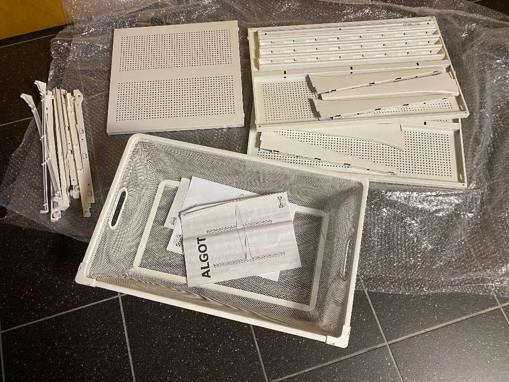 Opbergrek IKEA ALGOT, Ophalen, Gebruikt
