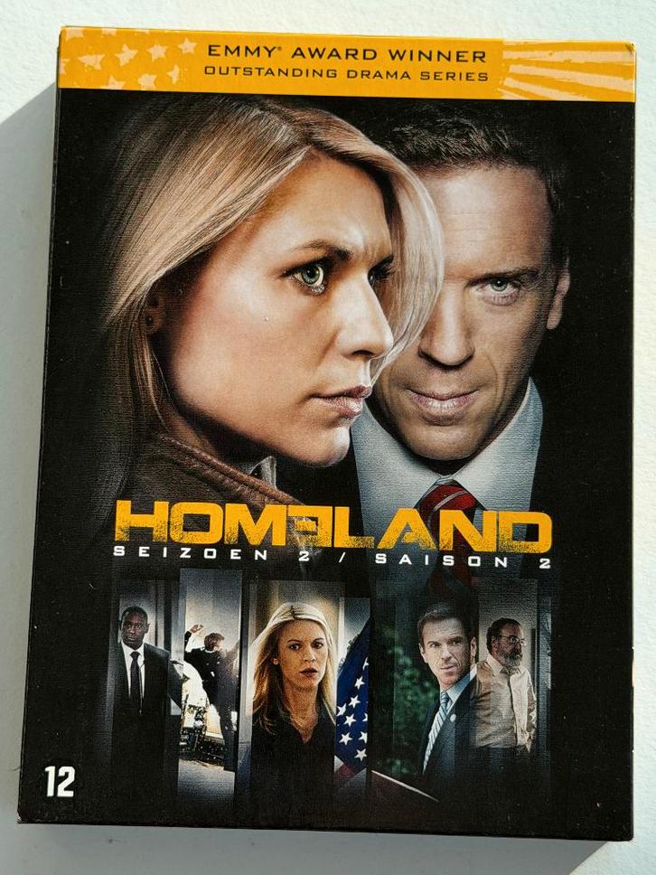 Homeland - Seizoen 2 (DVD), Cd's en Dvd's, Dvd's | Tv en Series, Gebruikt, Thriller, Boxset, Vanaf 12 jaar, Ophalen of Verzenden