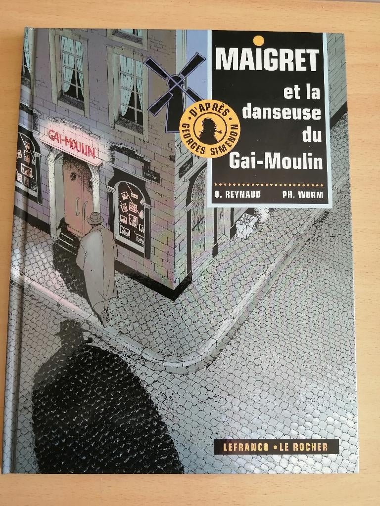 BD Maigret et la danseuse du Gai-Moulin E.O. 1994, Boeken, Stripverhalen, Zo goed als nieuw, Eén stripboek, Ophalen of Verzenden