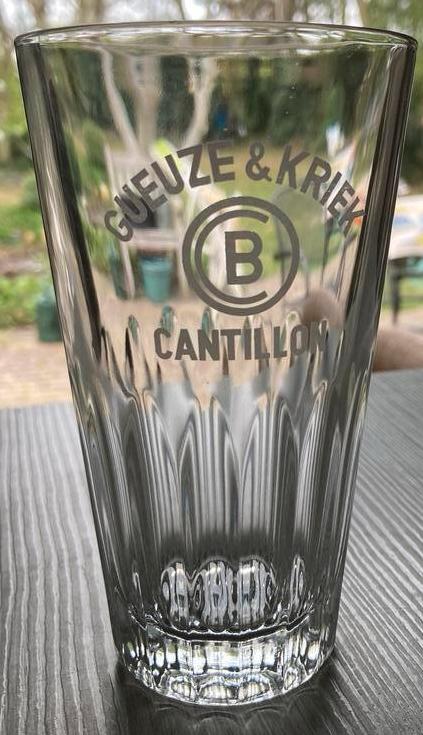 Geuzeglas Gueuze & Kriek Cantillon, Ophalen of Verzenden, Zo goed als nieuw