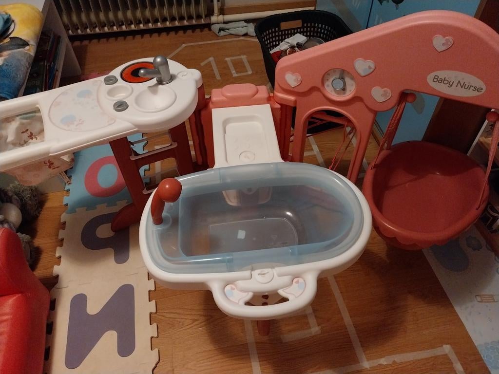 Crèche Smoby, Enfants & Bébés, Jouets | Poupées, Enlèvement, Utilisé, Baby Pop