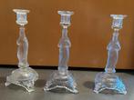 Val saint Lambert kandelaars, Antiek en Kunst, Ophalen, Glas