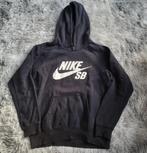 Nike SB Icon Essential zwarte hoodie - wit logo - maat S, Kleding | Heren, Truien en Vesten, Zwart, Nike, Ophalen of Verzenden