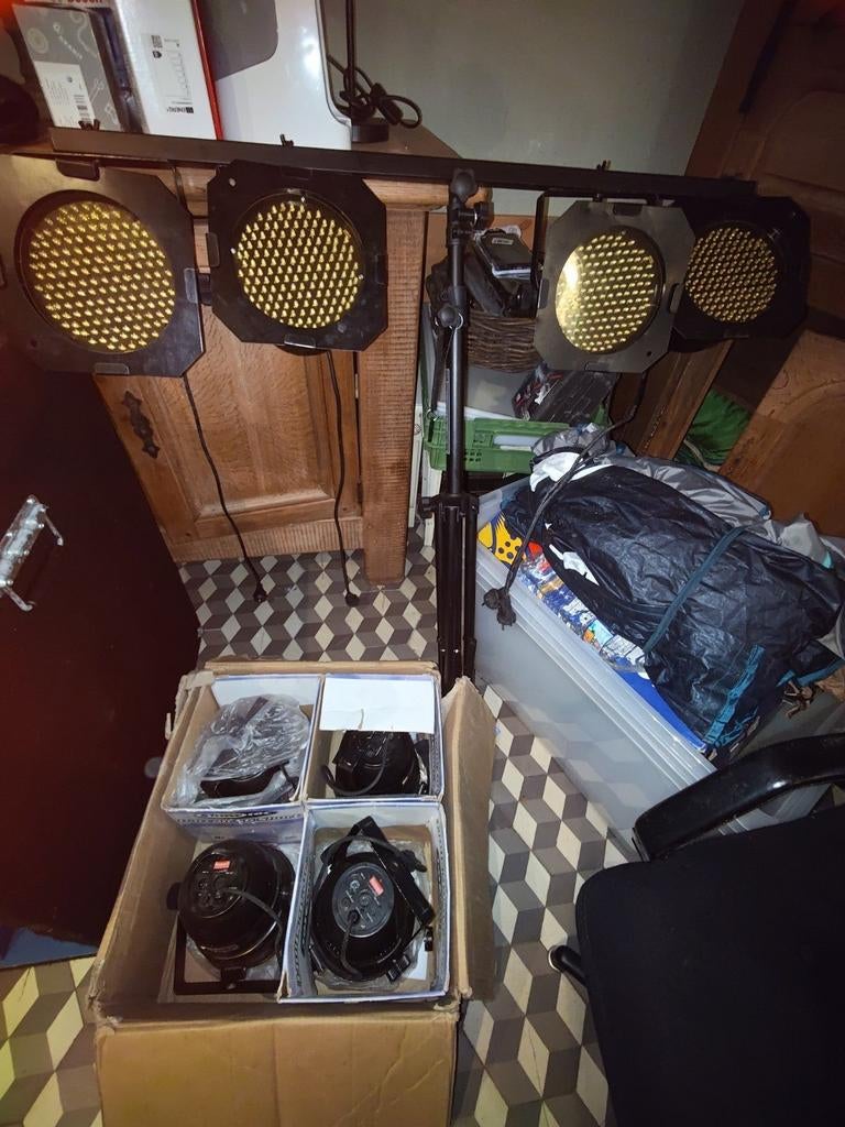 projecteurs PAR LED scéniques, Collections, Machines | Jukebox, Enlèvement