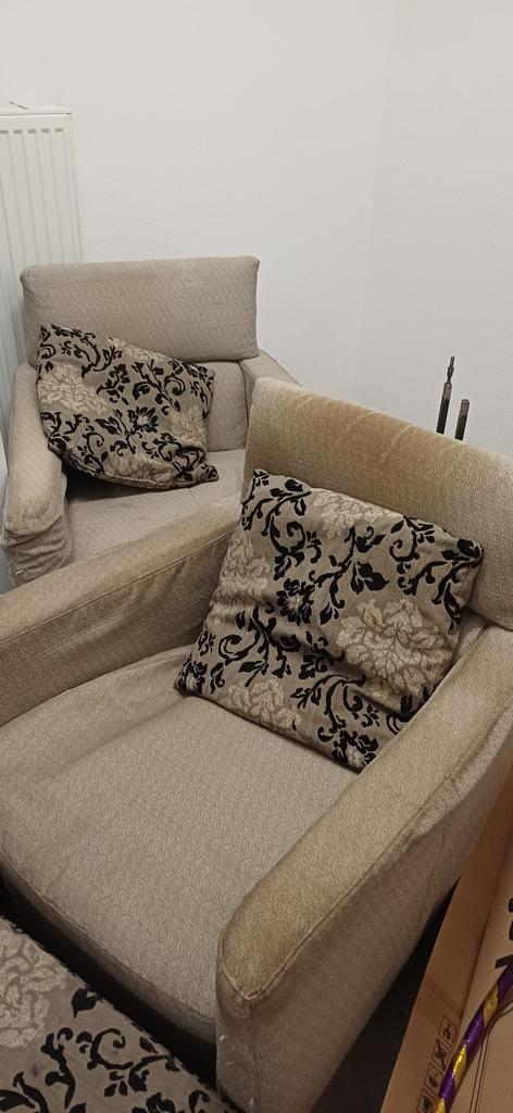 Zetel en stoelen, Ophalen, Gebruikt