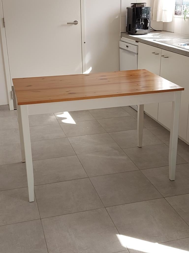 Tafel, Huis en Inrichting, Ophalen, Gebruikt, 100 tot 150 cm, 50 tot 100 cm