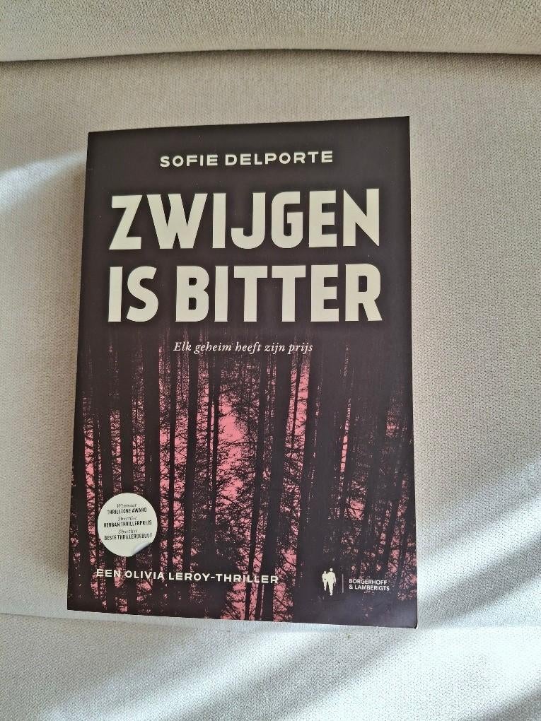 ZWIJGEN IS BITTER - spannende Thriller, Livres, Thrillers, Neuf, Enlèvement ou Envoi, Belgique, Sofie Delporte