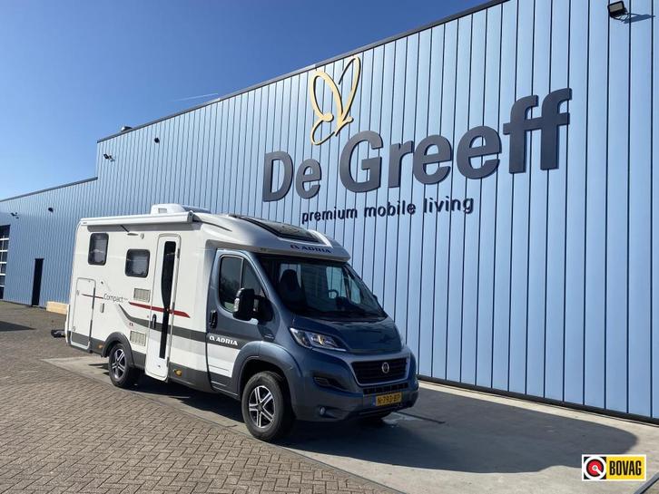 Adria Compact PLUS SL, Fiat, Caravanes & Camping, Camping-cars, Entreprise, jusqu'à 3, Semi-intégral, Adria, Diesel, Boîte manuelle
