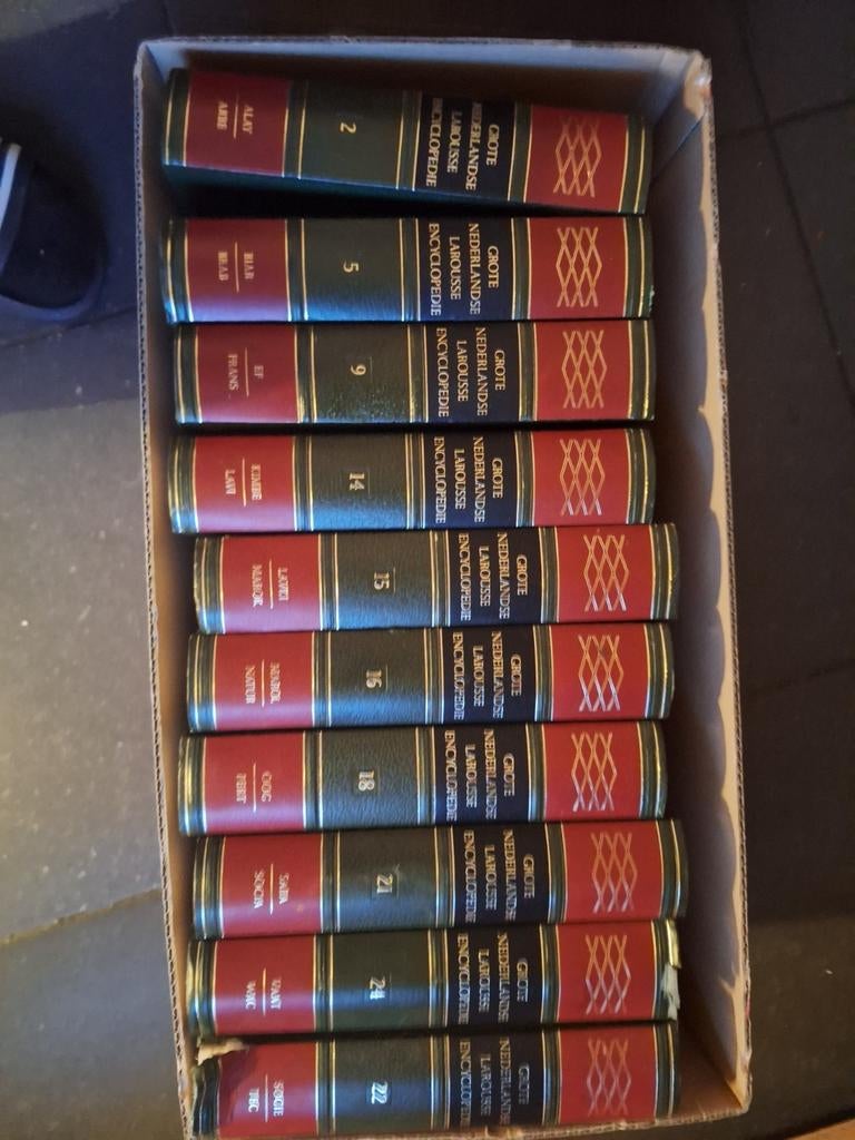 De Grote Nederlandse Larousse Encyclopedie 10 delen, Livres, Encyclopédies, Enlèvement