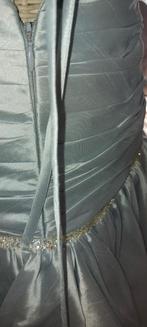 Trouwjurk avondjurk ...zilvergrijs nog nieuw maatje large 40, Ophalen of Verzenden, Maat 38/40 (M)