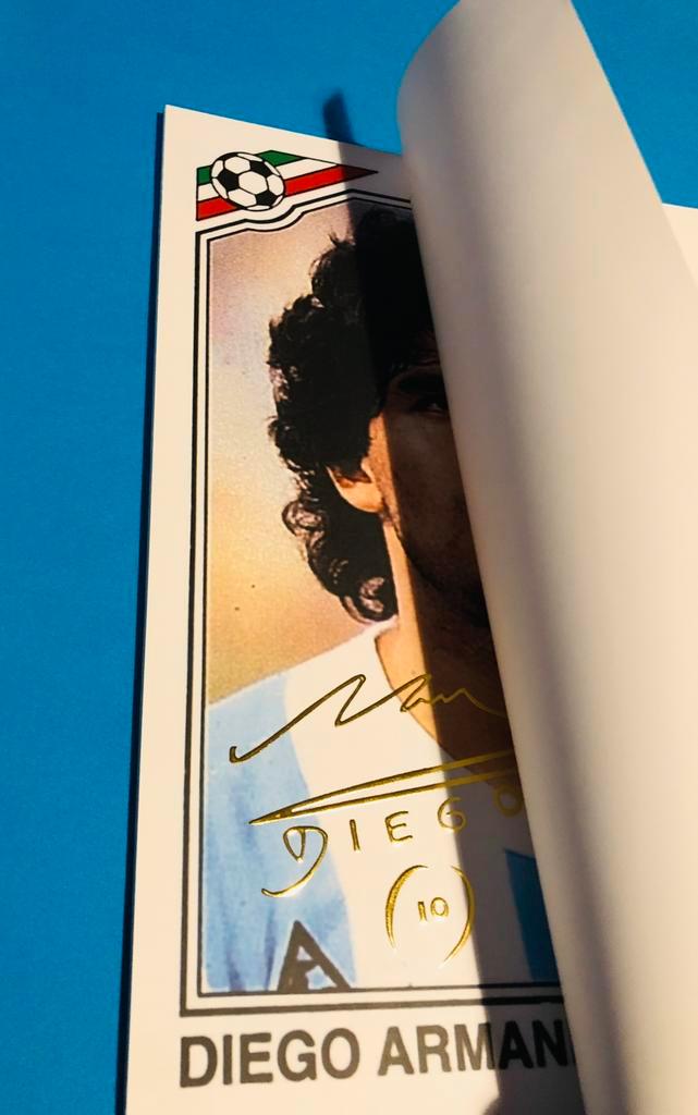 Panini Argentinië Mega Card Maradona 1986 #78/100 90 Pakjes, Hobby en Vrije tijd, Stickers en Plaatjes, Zo goed als nieuw, Sticker