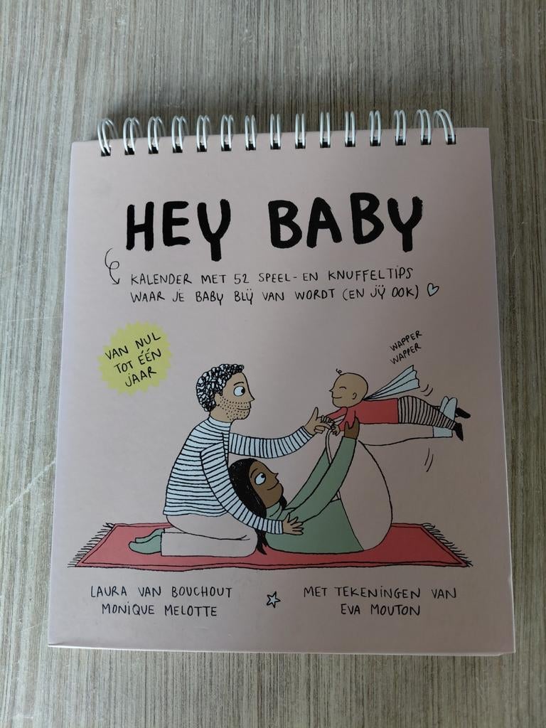 Hey Baby de 0 à 1 an, Enlèvement ou Envoi, Comme neuf, Éducation jusqu'à 6 ans, Laura Van Bouchout en Eva Mouton