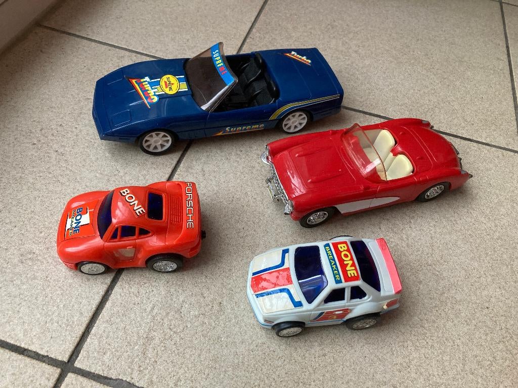 Set van 4 wagens ( speelgoed auto's ), Ophalen of Verzenden