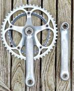 Campagnolo Chorus 80's crankset, Crankstel of Pedalen, Gebruikt, Campagnolo, Racefiets