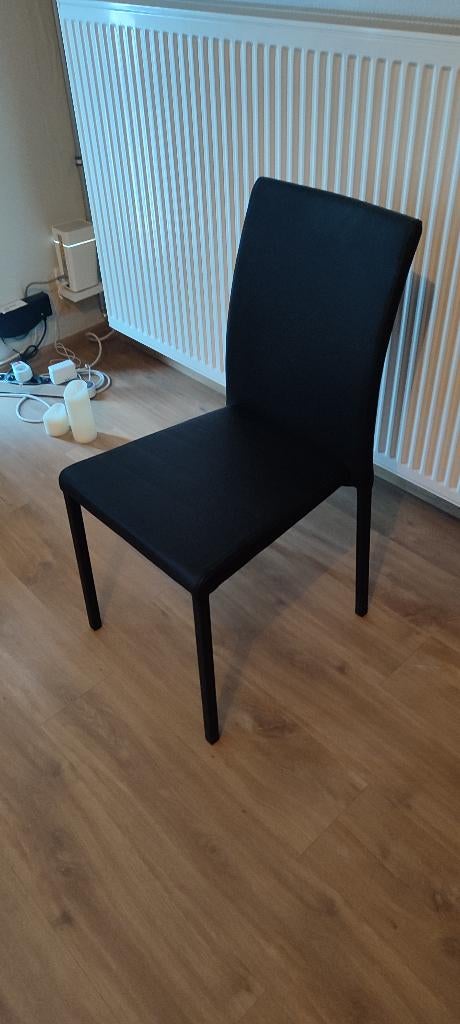 Stoel, Huis en Inrichting, Ophalen, Zo goed als nieuw, Zwart, Overige materialen