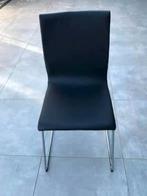 3 chaises de cuisine noires, Maison & Meubles, Trois, Métal, Comme neuf, Enlèvement