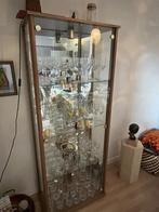 Glazen vitrinekast, Ophalen, Met plank(en), Glas, 50 tot 100 cm