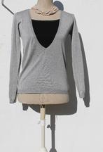 Mooie zilveren trui Sud Express S, Sud Express, Ophalen of Verzenden, Zo goed als nieuw, Maat 36 (S)