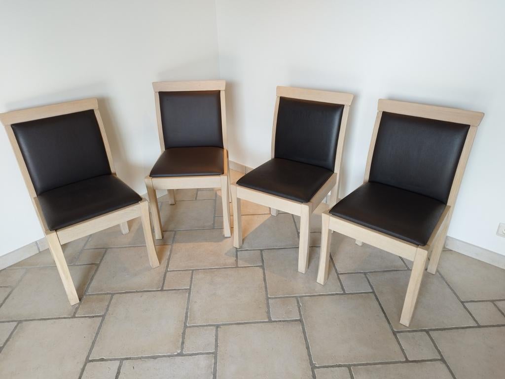 Vier stoelen Karel mintjens, Ophalen, Zwart, Vier