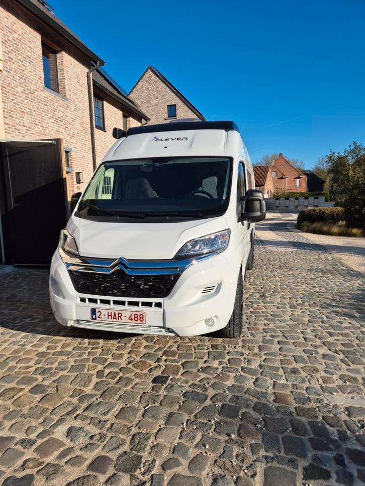 Clever Tour 540 4p. (+ Attelage, porte-vélos), Caravanes & Camping, Camping-cars, Particulier, jusqu'à 4, Modèle Bus ou Fourgon aménagé