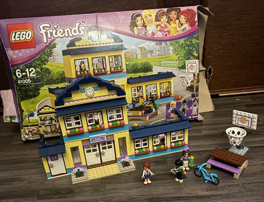 LEGO Friends 41005 Heartlake High School, Lego, Ensemble complet, Friends, Comme neuf