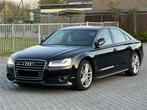 AUDI A8 3.0 TDI QUATTRO 10/2018 1ST EIGENAAR, Auto's, Audi, Automaat, Zwart, Particulier, Lichtsensor