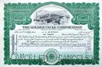 The Golden Cycle Corporation (James Clark McReynolds) 1934, Enlèvement ou Envoi, 1920 à 1950, Certificat d'action