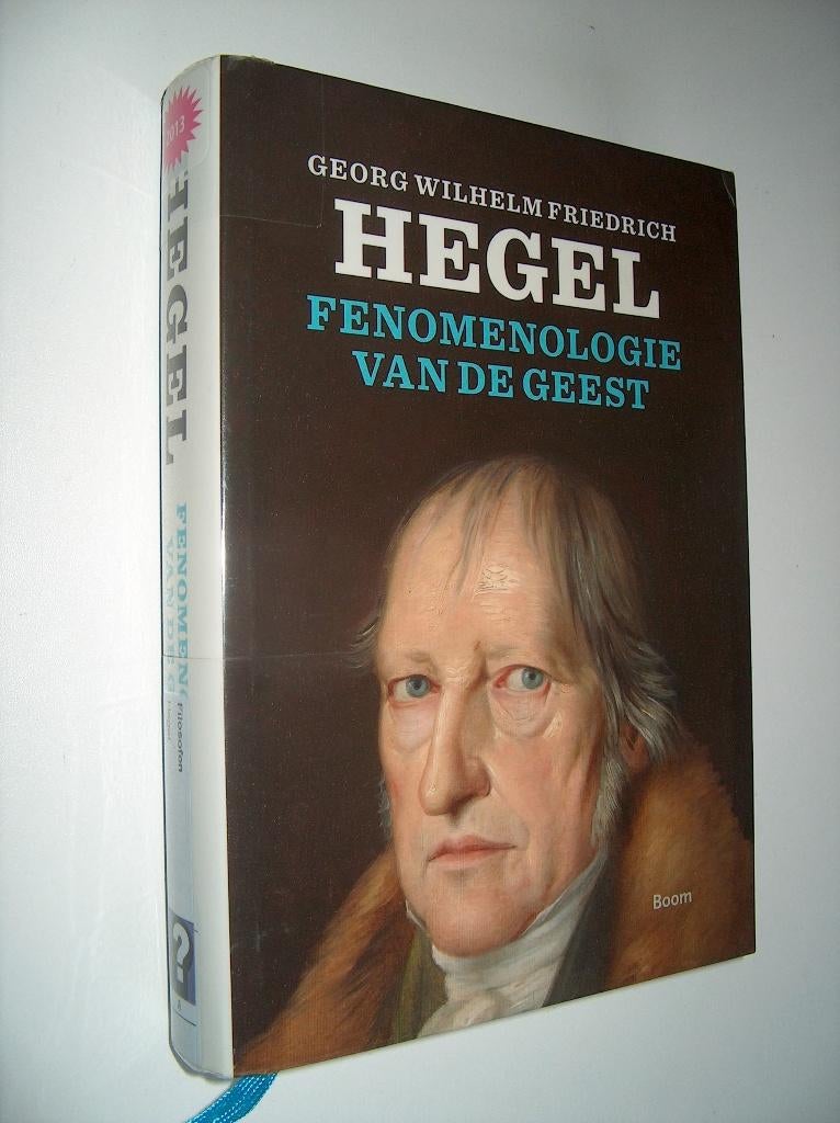 G.W.F. Hegel - Fenomenologie van de geest - Uitg. Boom, Boeken, Filosofie, Hegel, Ophalen of Verzenden, Zo goed als nieuw, Algemeen