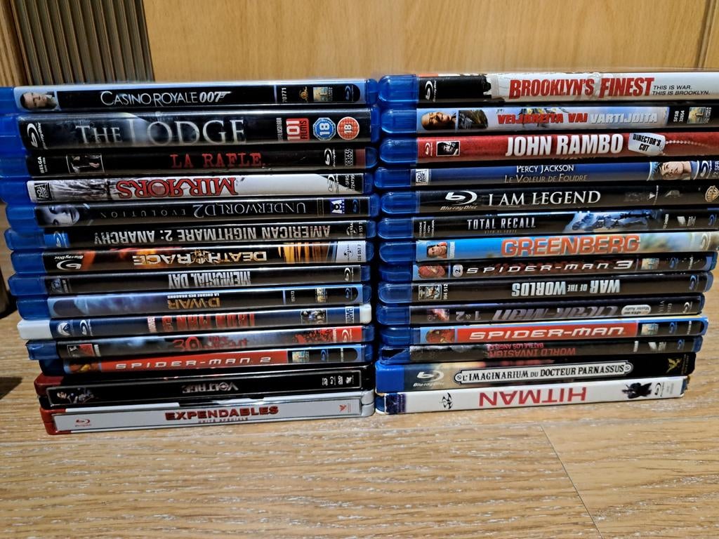 Lot 29 blu ray films (geen Nederlandse ondertiteling), Cd's en Dvd's, Blu-ray, Zo goed als nieuw, Ophalen