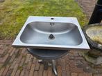 RVS was bak Lang 55 cm Breed 45 cm, Ophalen, Zo goed als nieuw, Inox