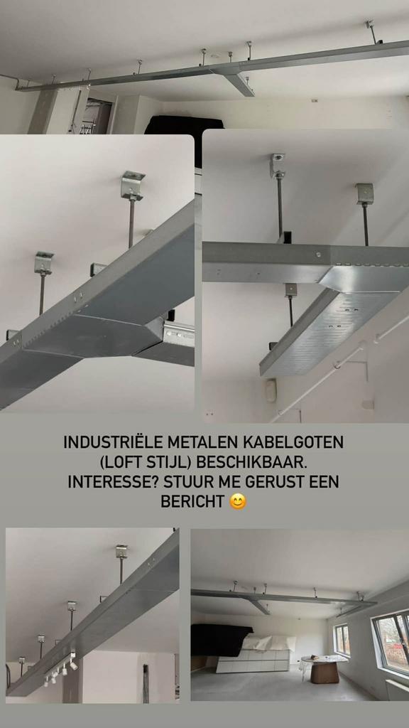 Stalen kabelgoten, Ophalen, Zo goed als nieuw