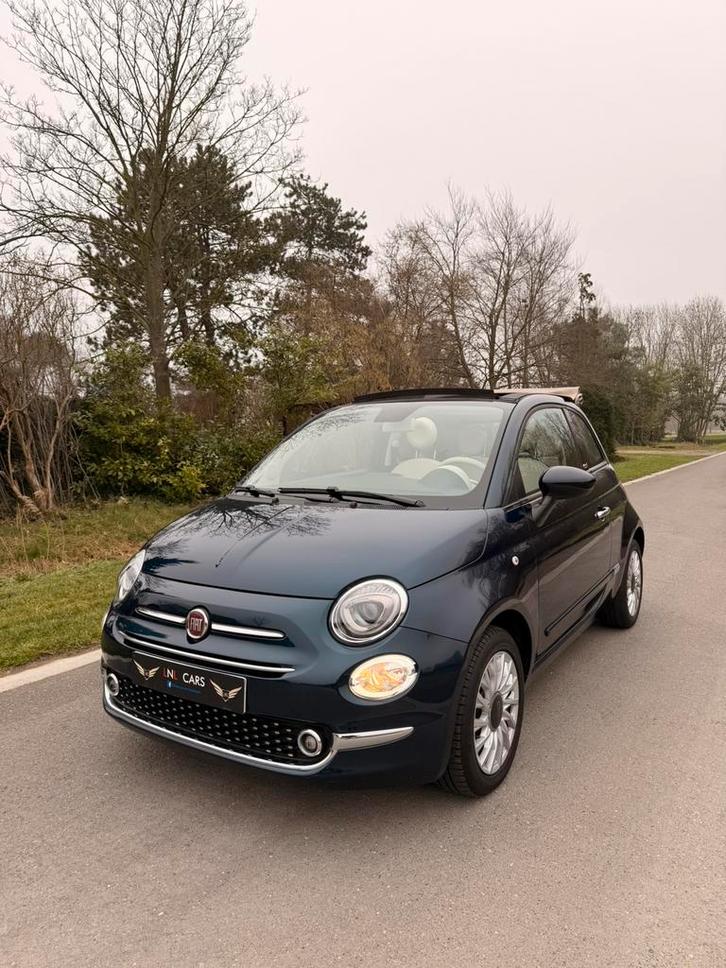 Fiat 500 Cabrio 1.2i Automatique 2019/40000 km/Garantie, Autos, Fiat, Entreprise, Achat, Airbags, Air conditionné, Android Auto